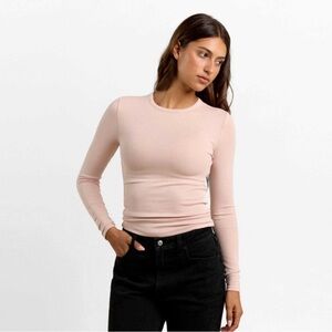 NUUDS Slinky Rib Long Sleeved Shirt